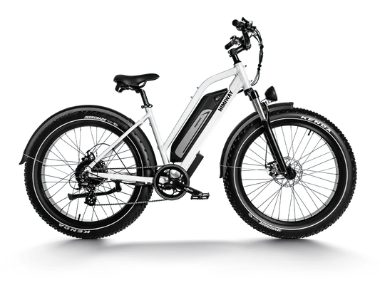 Himiway | All-Terrain Step-Through Fat Tire Electric Bike - With Rear Rack / Ship separately