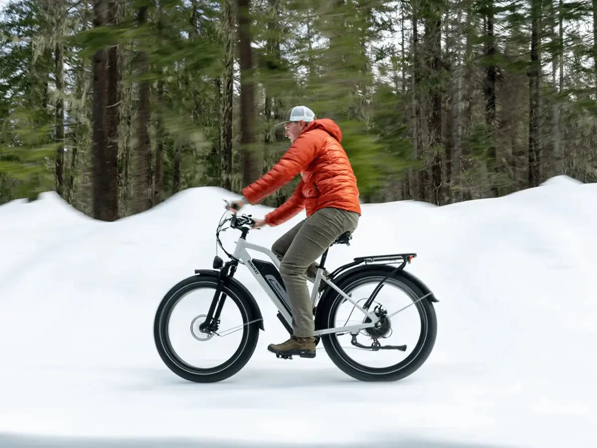 Himiway | All-Terrain Step-Through Fat Tire Electric Bike - Without Rear Rack