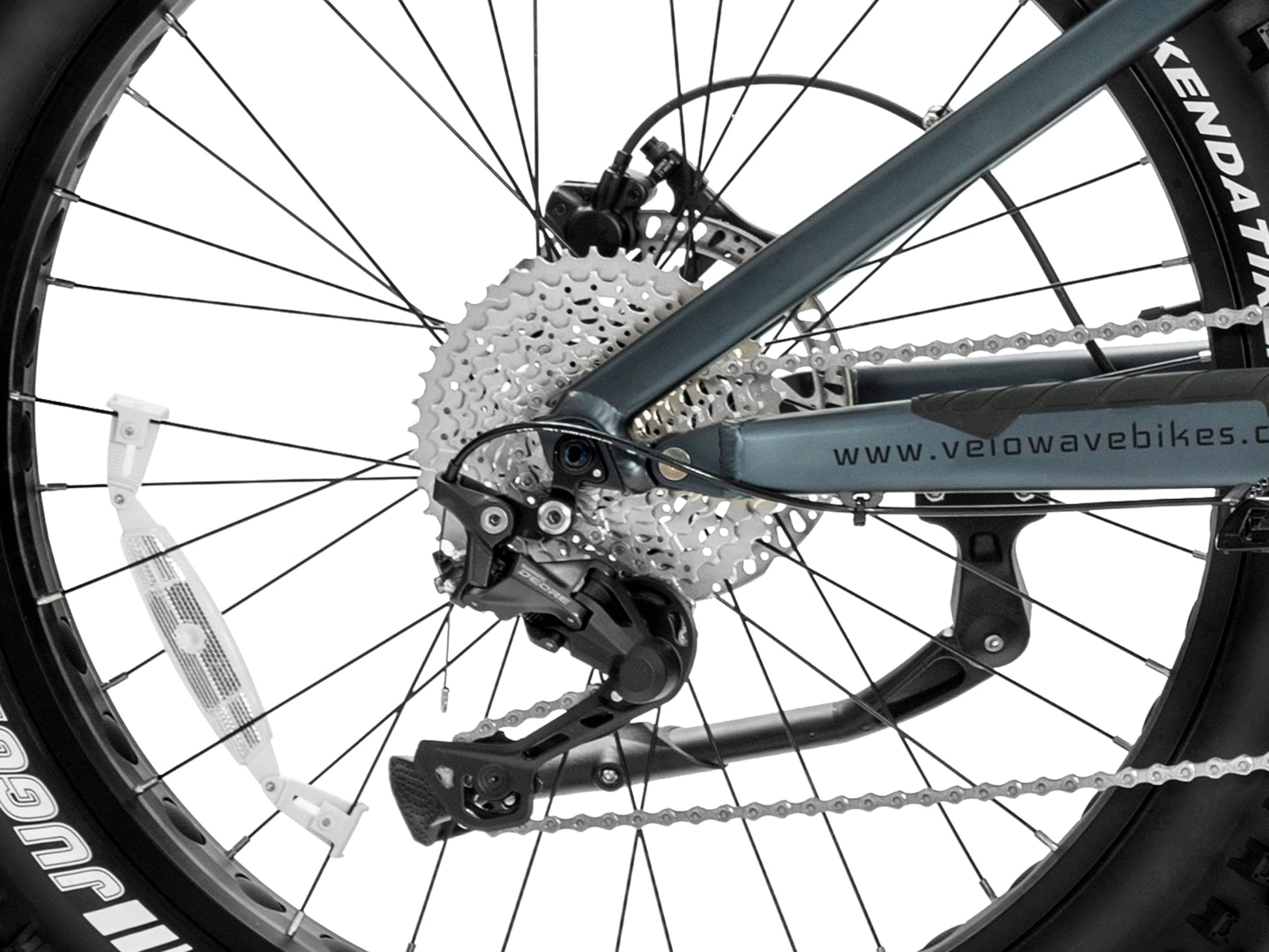 Velowave Brawny XM MTB Fat Tire Electric Mountain Bike - 48V 20Ah 1000W, 37MPH, Range 75 miles, hydraulic brakes - 100% Financing Available!