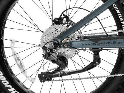 Velowave Brawny XM MTB Fat Tire Electric Mountain Bike - 48V 20Ah 1000W, 37MPH, Range 75 miles, hydraulic brakes - 100% Financing Available!