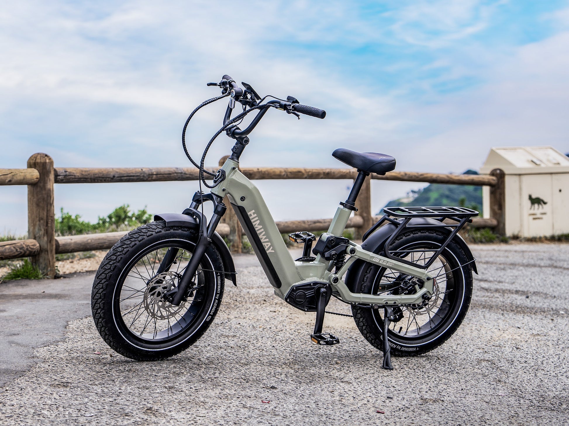 Himiway | D5 2.0 Fat Tire Electric Bike - Midnight Blue 15Ah+20Ah