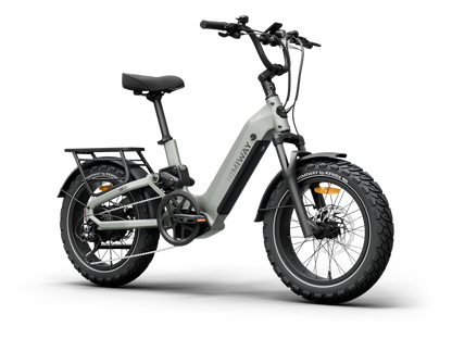 Himiway | D5 2.0 Fat Tire Electric Bike - Sage 15Ah+20Ah