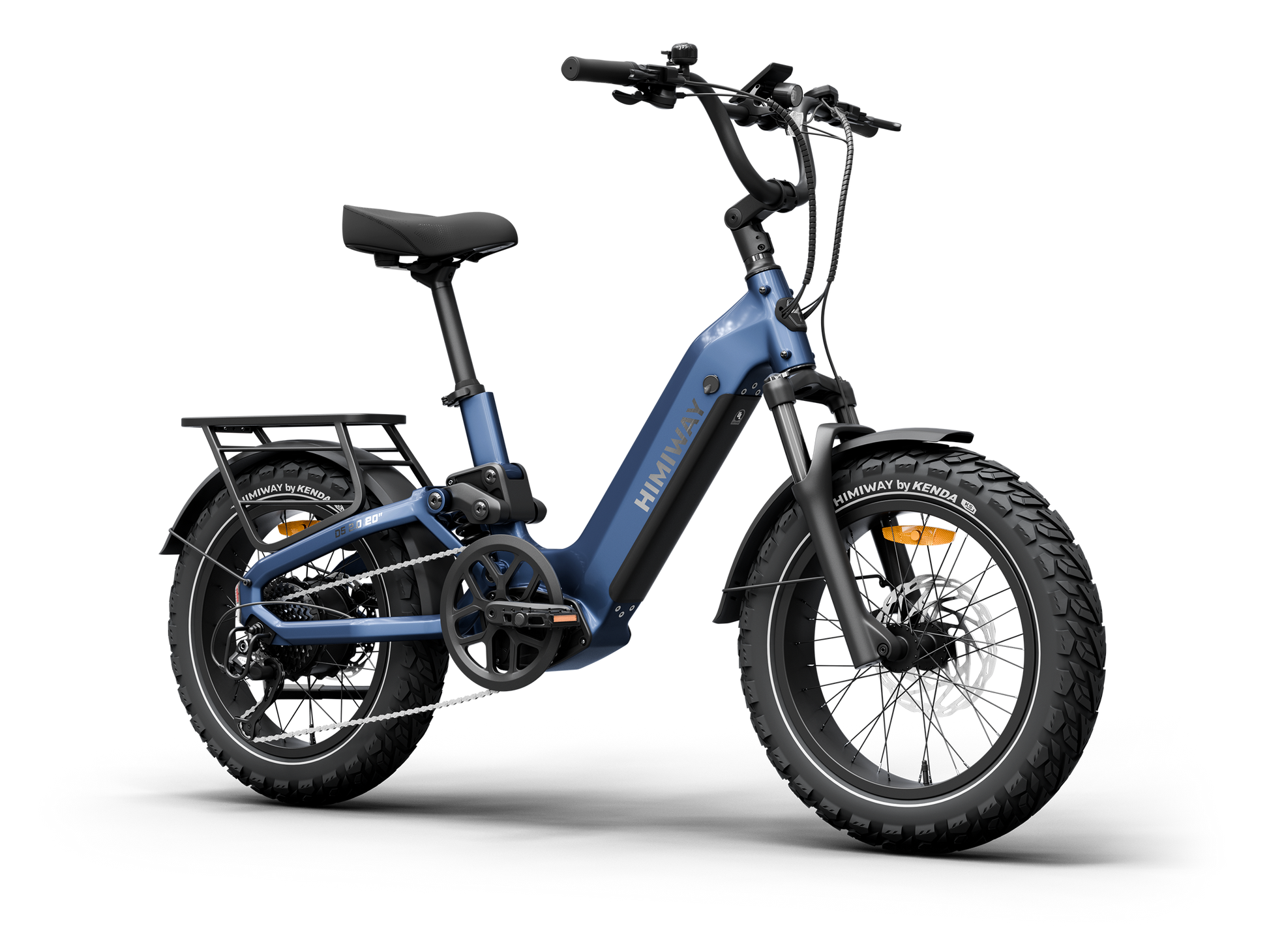 Himiway | D5 2.0 Fat Tire Electric Bike - Midnight Blue 15Ah+20Ah