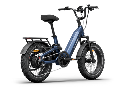 Himiway | D5 2.0 Fat Tire Electric Bike - Midnight Blue 15Ah+20Ah