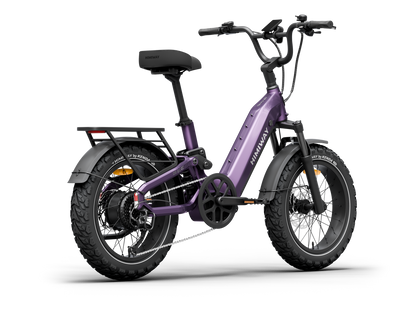 Himiway | D5 2.0 Fat Tire Electric Bike - Space Grey 15Ah+20Ah