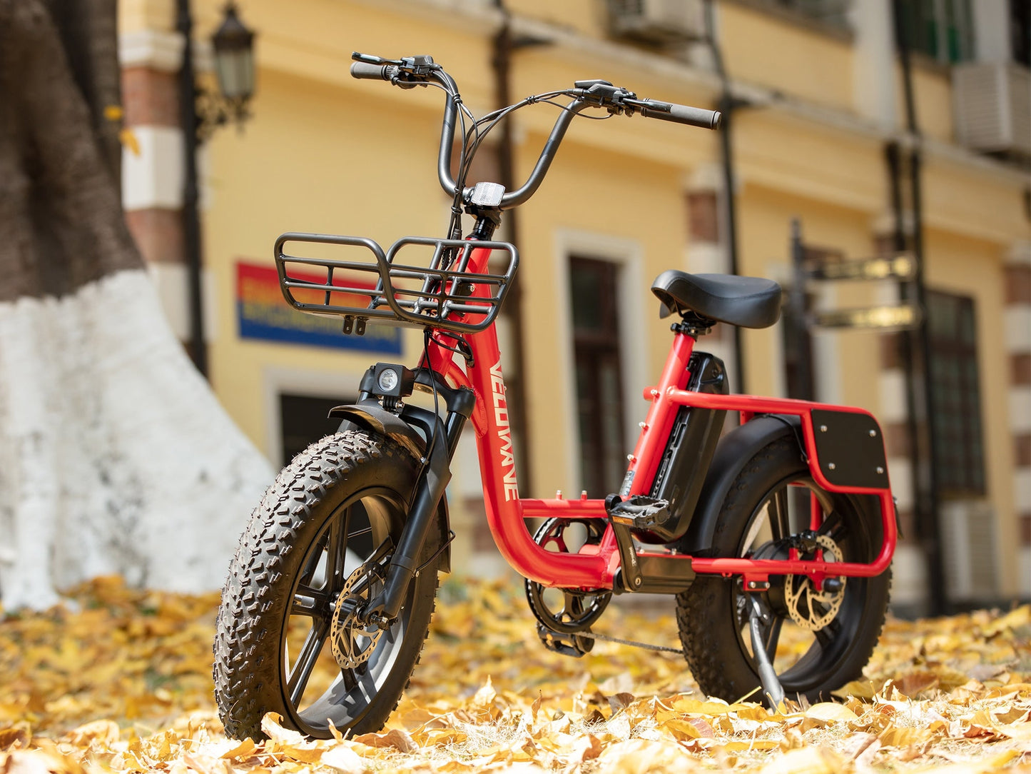 Velowave Prado S Commuter Fat Tire Electric Bike -48V 15Ah 750W hub motor - hydraulic brakes and suspension, 25MPH, Range up to 40 miles - 100% Financing Available!