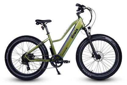 Dirwin Bike Pioneer Lite Fat Tire Electric Bike 750W 80Nm 26MPH MAX - 100% Financing Available!