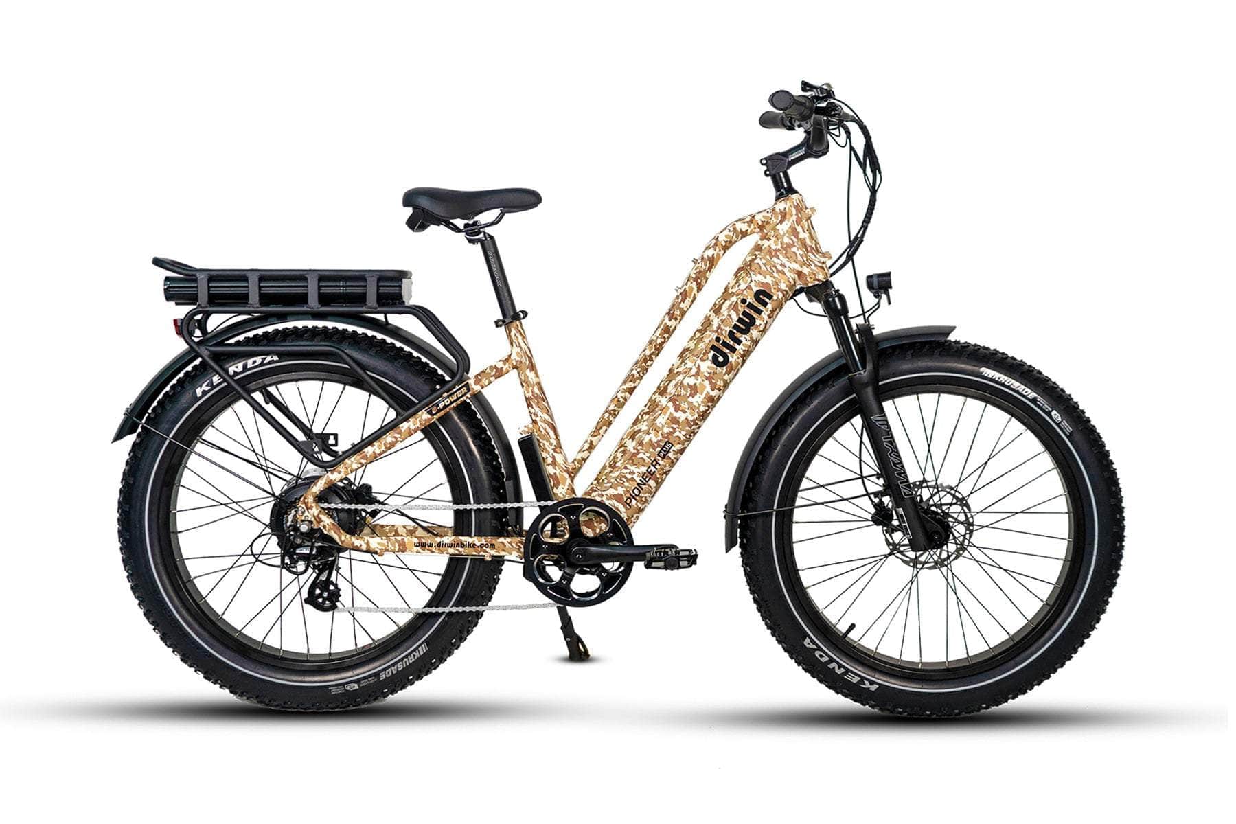 Dirwin Bike Off-Road Pioneer Plus Step Through Electric Bike 1000W 48V 23.4Ah Dual Batteries - 100% Financing Available!