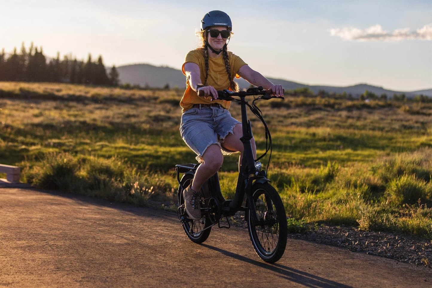 Dirwin Voyager Folding Electric Bike  - 500W 48V 12.8Ah 26MPH Shimano 7-speed hydraulic suspension - 100% Financing Available!