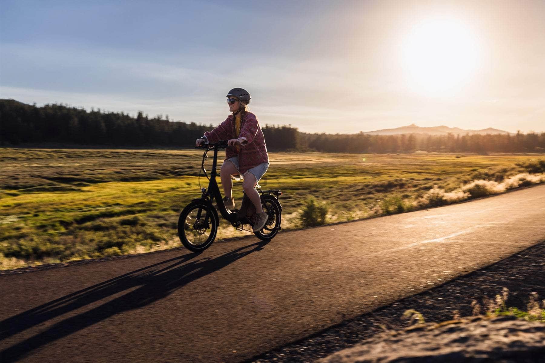 Dirwin Voyager Folding Electric Bike  - 500W 48V 12.8Ah 26MPH Shimano 7-speed hydraulic suspension - 100% Financing Available!