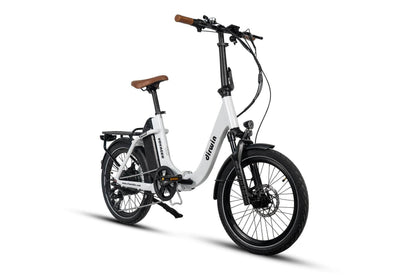 Dirwin Voyager Folding Electric Bike  - 500W 48V 12.8Ah 26MPH Shimano 7-speed hydraulic suspension - 100% Financing Available!