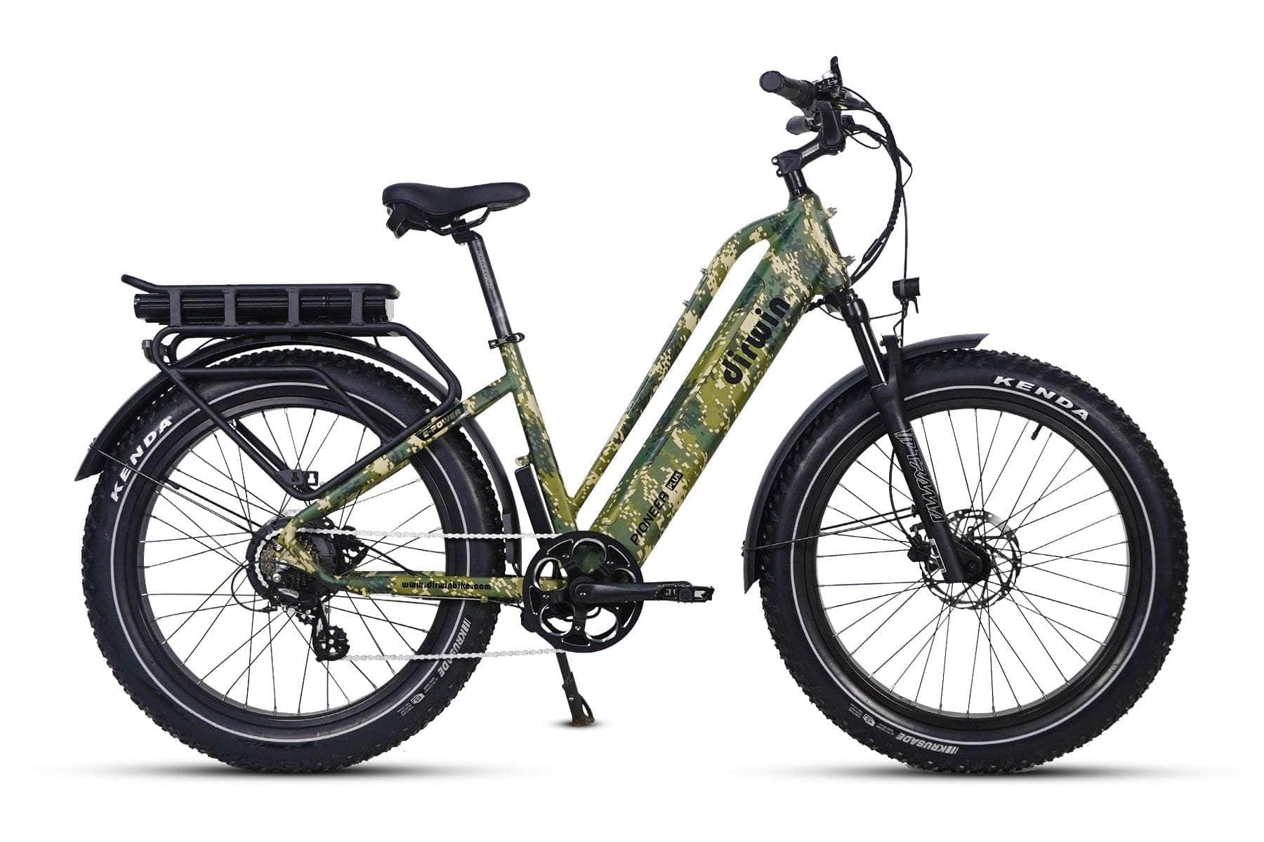 Dirwin Bike Off-Road Pioneer Plus Step Through Electric Bike 1000W 48V 23.4Ah Dual Batteries - 100% Financing Available!