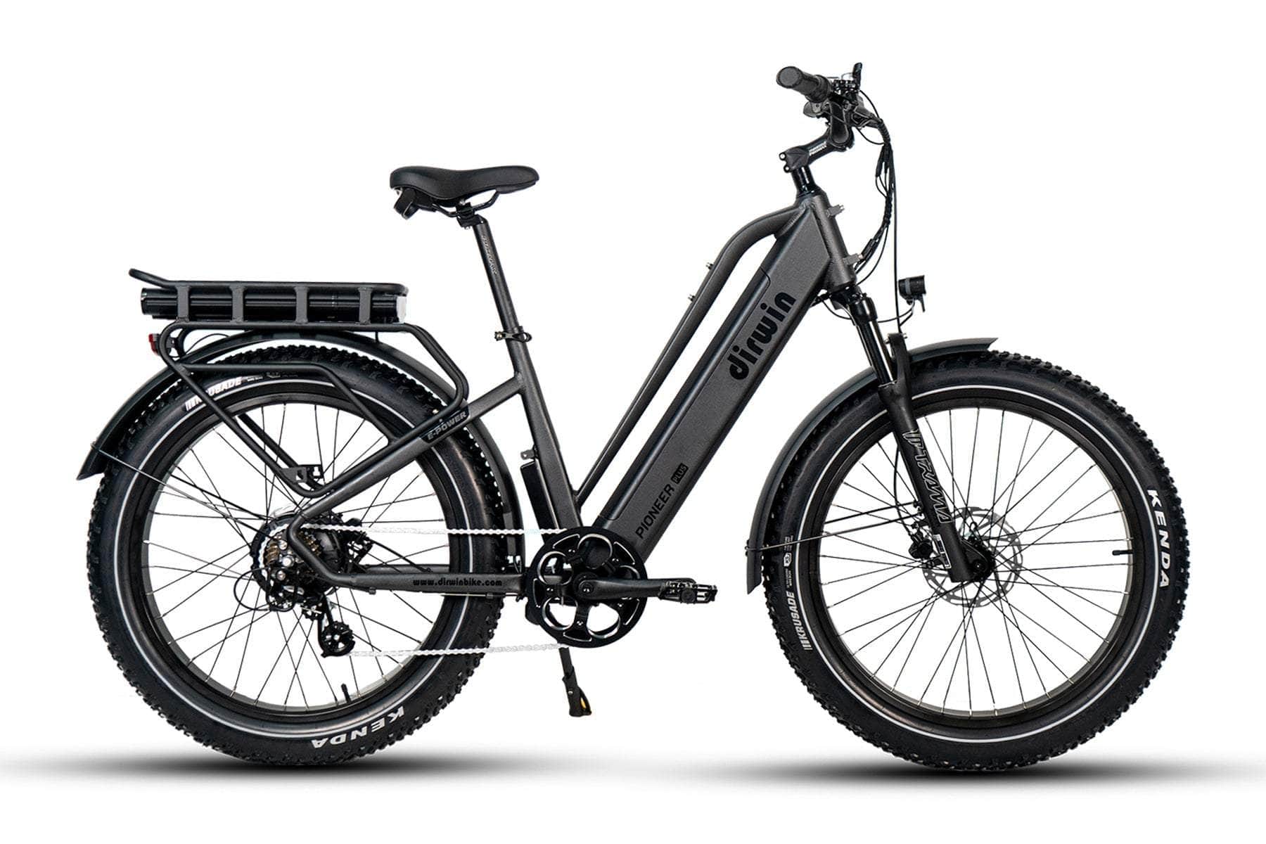 Dirwin Bike Off-Road Pioneer Plus Step Through Electric Bike 1000W 48V 23.4Ah Dual Batteries - 100% Financing Available!