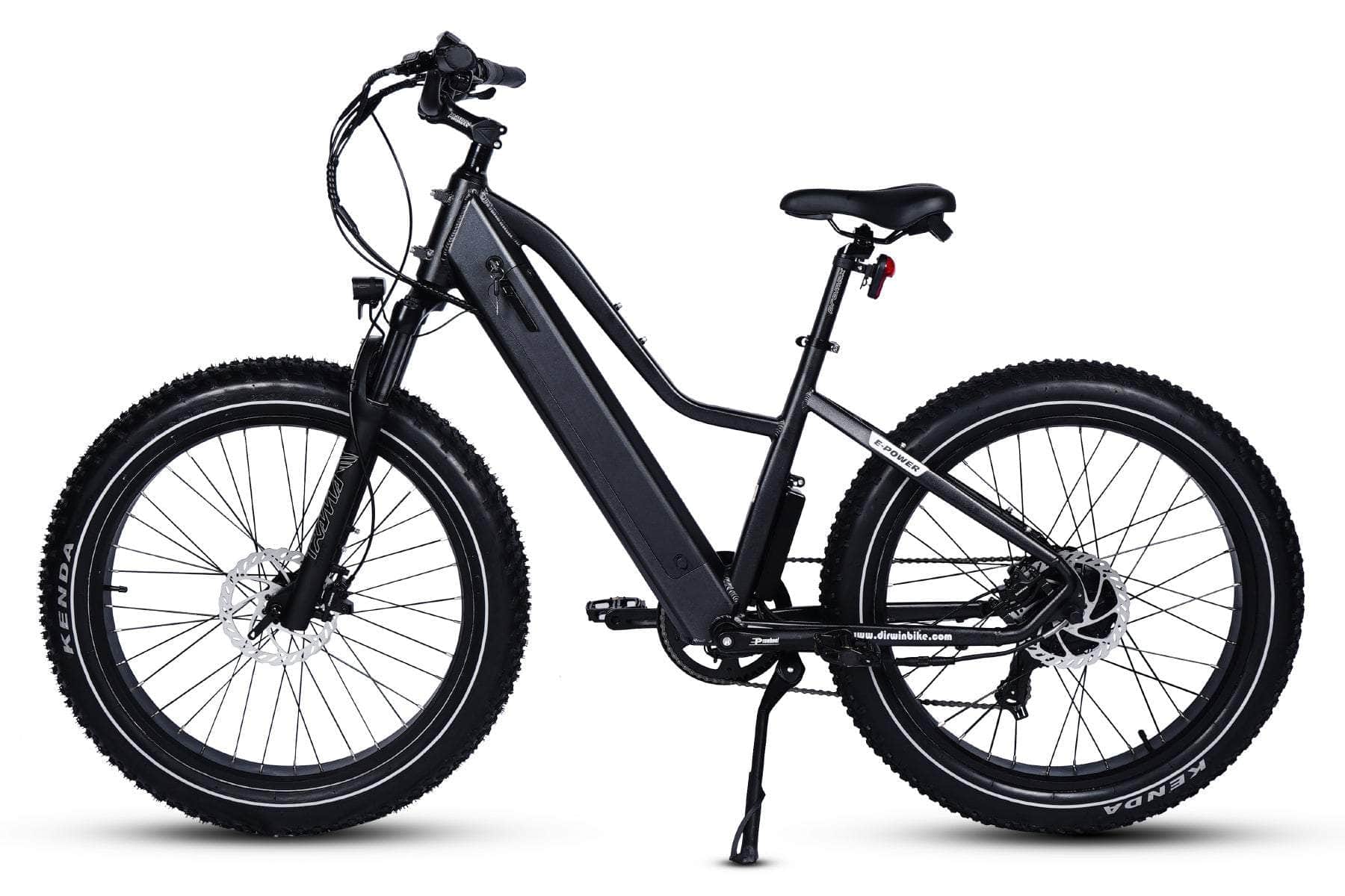 Dirwin Bike Pioneer Lite Fat Tire Electric Bike 750W 80Nm 26MPH MAX - 100% Financing Available!