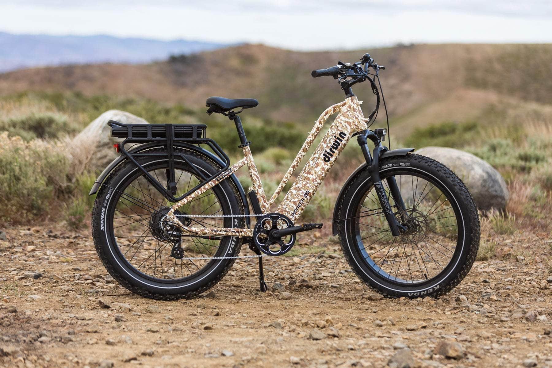 Dirwin Bike Off-Road Pioneer Plus Step Through Electric Bike 1000W 48V 23.4Ah Dual Batteries - 100% Financing Available!