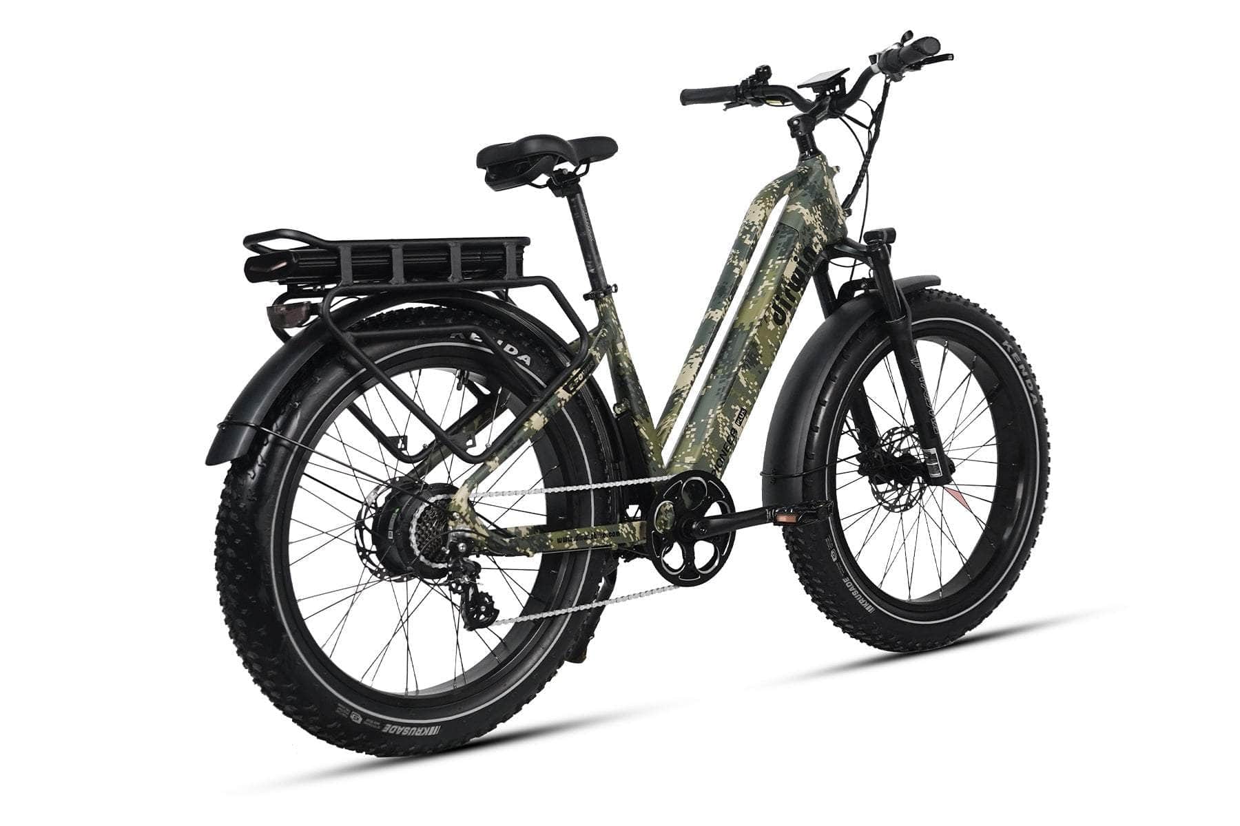 Dirwin Bike Off-Road Pioneer Plus Step Through Electric Bike 1000W 48V 23.4Ah Dual Batteries - 100% Financing Available!