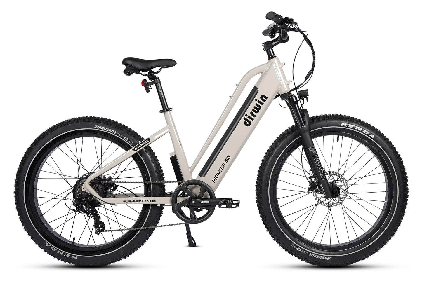 Dirwin Bike Pioneer Lite Fat Tire Electric Bike 750W 80Nm 26MPH MAX - 100% Financing Available!