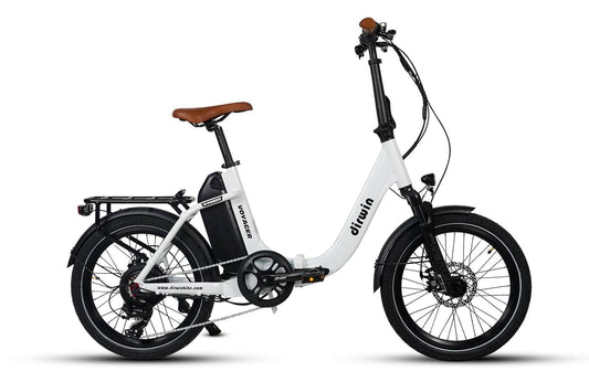 Dirwin Voyager Folding Electric Bike  - 500W 48V 12.8Ah 26MPH Shimano 7-speed hydraulic suspension - 100% Financing Available!