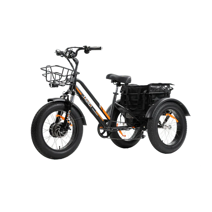 DWMEIGI MG1703-ZEUS Fat Tire Electric Trike 48V 750W 18.2Ah, 45 Mile Range - 100% Financing Available!