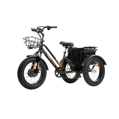 DWMEIGI MG1703-ZEUS Fat Tire Electric Trike 48V 750W 18.2Ah, 45 Mile Range - 100% Financing Available!