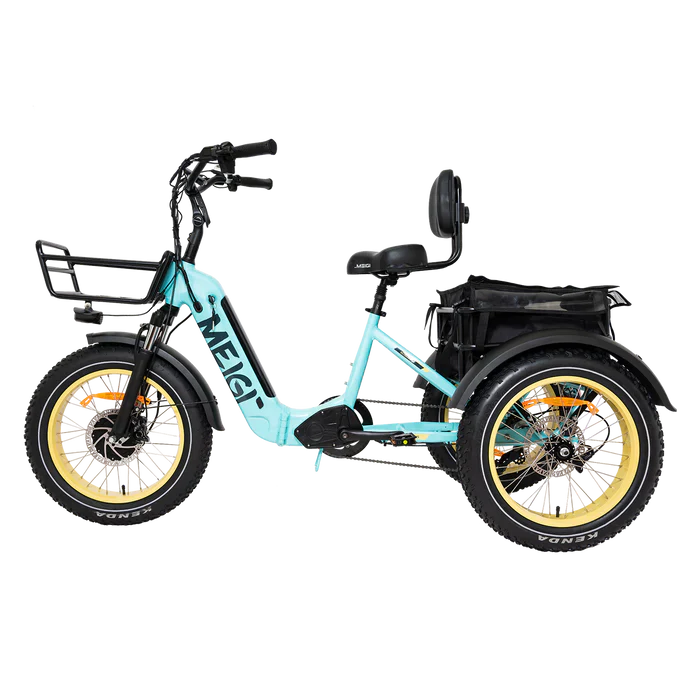 DWMEIGI MG2301-SILVERADO-HD Fat Tire Electric Trike 48V 750W 14Ah, up to 55 Mile Range - 100% Financing Available!