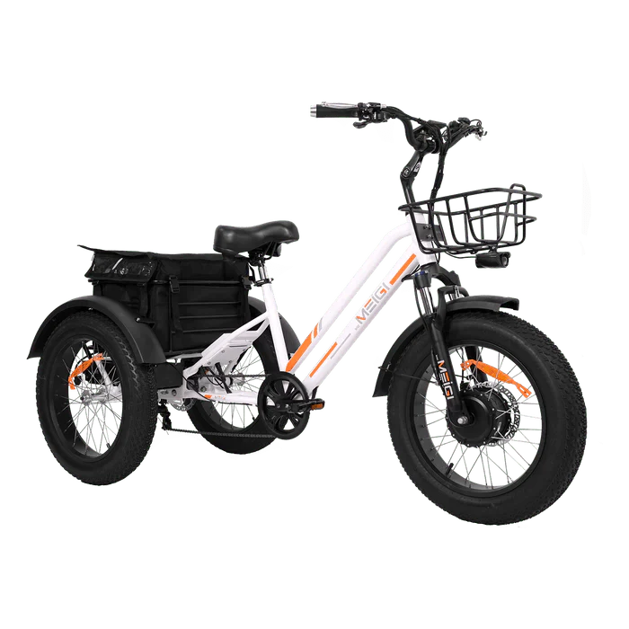 DWMEIGI MG1703-ZEUS Fat Tire Electric Trike 48V 750W 18.2Ah, 45 Mile Range - 100% Financing Available!