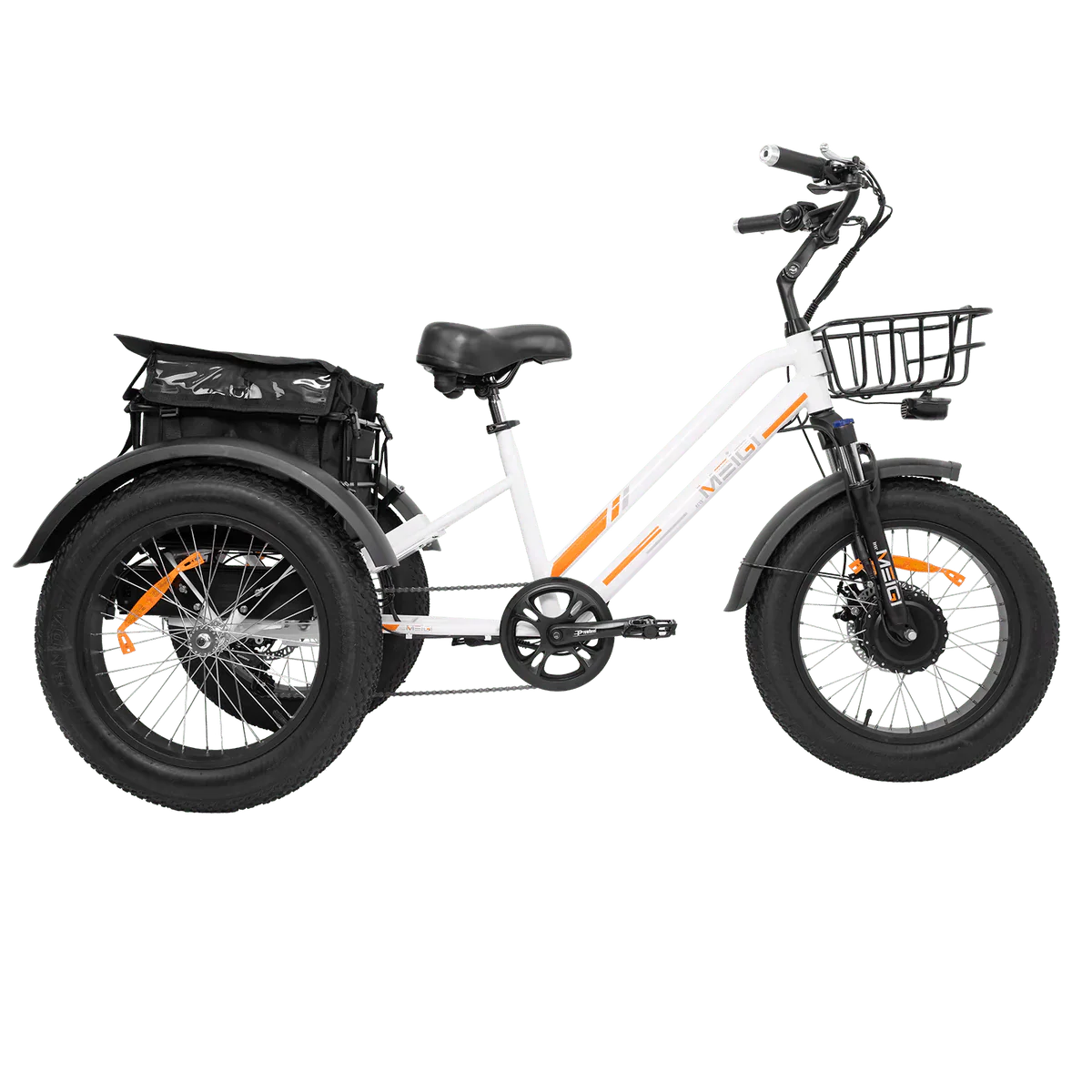 DWMEIGI MG1703-ZEUS Fat Tire Electric Trike 48V 750W 18.2Ah, 45 Mile Range - 100% Financing Available!