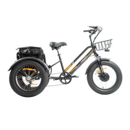 DWMEIGI MG1703-ZEUS Fat Tire Electric Trike 48V 750W 18.2Ah, 45 Mile Range - 100% Financing Available!