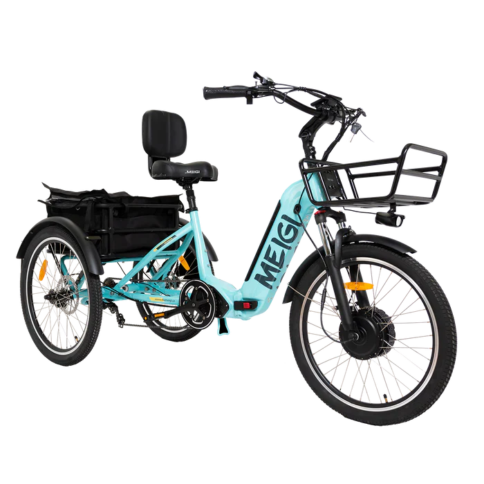 DWMEIGI MG2302-SILVERADO Urban Electric Trike 48V 750W 13Ah, up to 50 Mile Range -100% Financing Available!