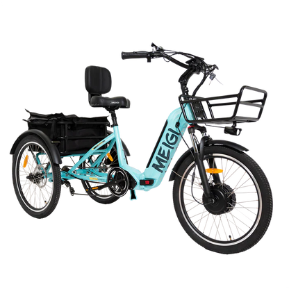 DWMEIGI MG2302-SILVERADO Urban Electric Trike 48V 750W 13Ah, up to 50 Mile Range -100% Financing Available!