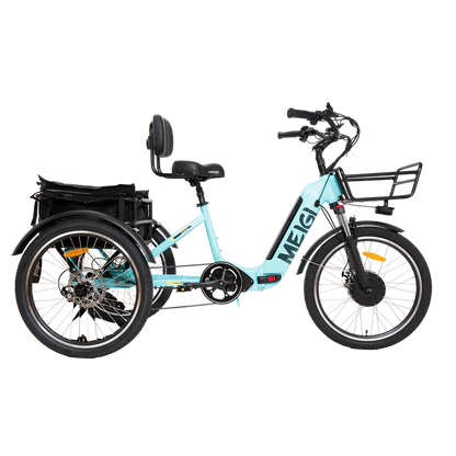 DWMEIGI MG2302-SILVERADO Urban Electric Trike 48V 750W 13Ah, up to 50 Mile Range -100% Financing Available!