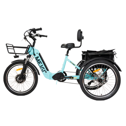 DWMEIGI MG2302-SILVERADO Urban Electric Trike 48V 750W 13Ah, up to 50 Mile Range -100% Financing Available!