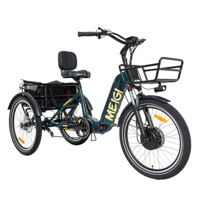 DWMEIGI MG2302-SILVERADO Urban Electric Trike 48V 750W 13Ah, up to 50 Mile Range -100% Financing Available!
