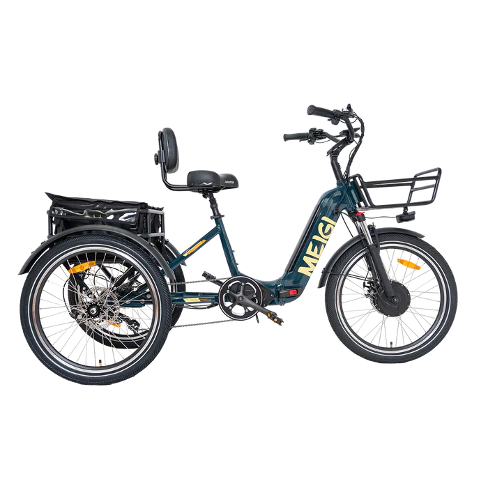 DWMEIGI MG2302-SILVERADO Urban Electric Trike 48V 750W 13Ah, up to 50 Mile Range -100% Financing Available!