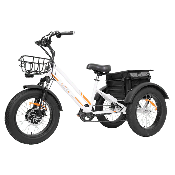 DWMEIGI MG1703-ZEUS Fat Tire Electric Trike 48V 750W 18.2Ah, 45 Mile Range - 100% Financing Available!