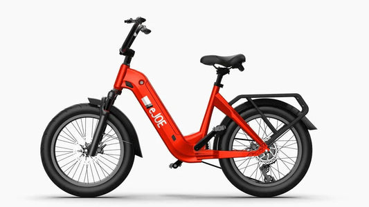 eJOE ACE Utility Cruiser Electric Bike 48V 15Ah 500W, Range upto 70 miles - 100% Financing Available!