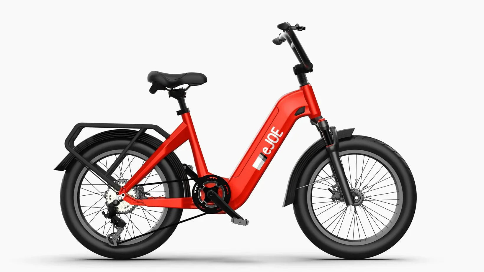 eJOE ACE Utility Cruiser Electric Bike 48V 15Ah 500W, Range upto 70 miles - 100% Financing Available!