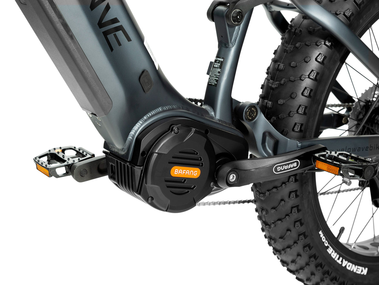 Velowave Brawny XM MTB Fat Tire Electric Mountain Bike - 48V 20Ah 1000W, 37MPH, Range 75 miles, hydraulic brakes - 100% Financing Available!