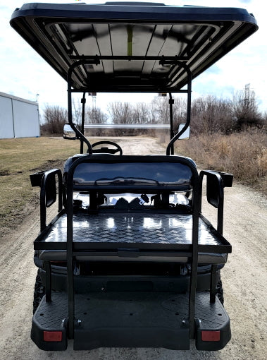 Brand New 48v Electric Golf Cart Lifted & Loaded eMACHINE - Black