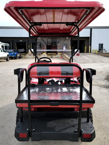 Brand New 48v Electric Golf Cart Lifted & Loaded eMACHINE - RED