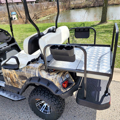 Brand New 48v Electric Golf Cart Lifted & Loaded eMACHINE - TREE CAMO
