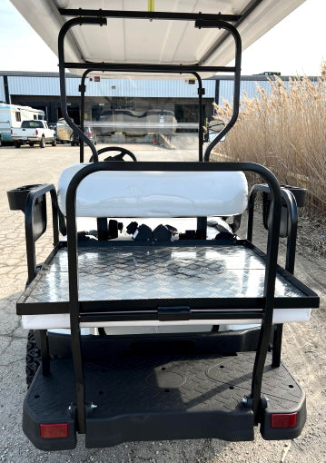 Brand New 48v Electric Golf Cart Lifted & Loaded eMACHINE - WHITE