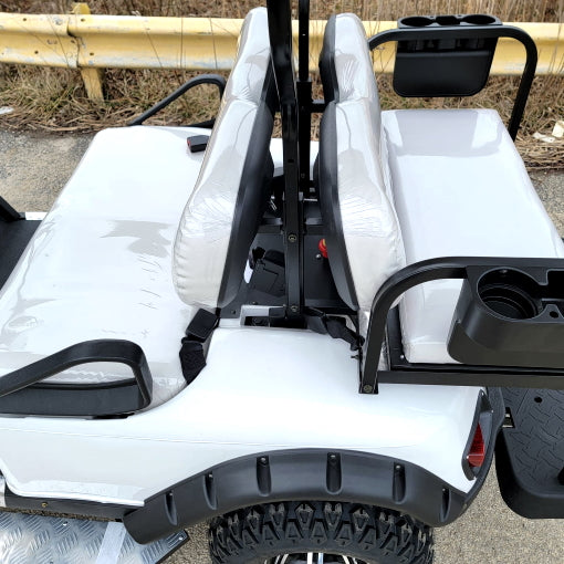 Brand New 48v Electric Golf Cart Lifted & Loaded eMACHINE - WHITE