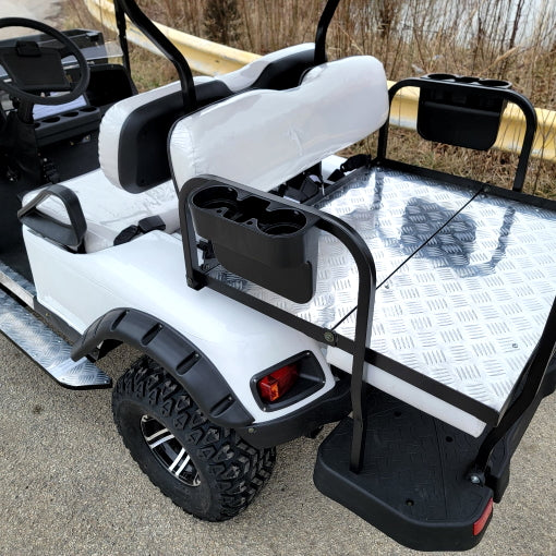 Brand New 48v Electric Golf Cart Lifted & Loaded eMACHINE - WHITE