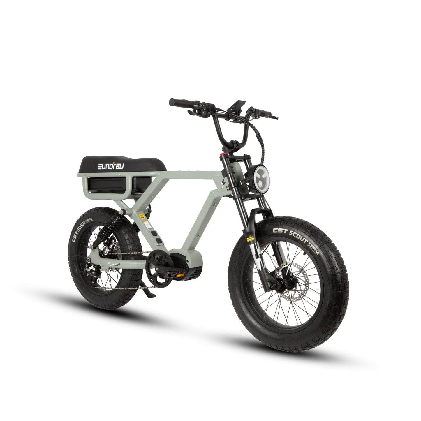 EUNORAU FLASH Electric Bike - 52V 16Ah 750-1000W, Full Suspension, Range up to 220 miles!, Max Capacity 440lbs - 100% Financing Available!