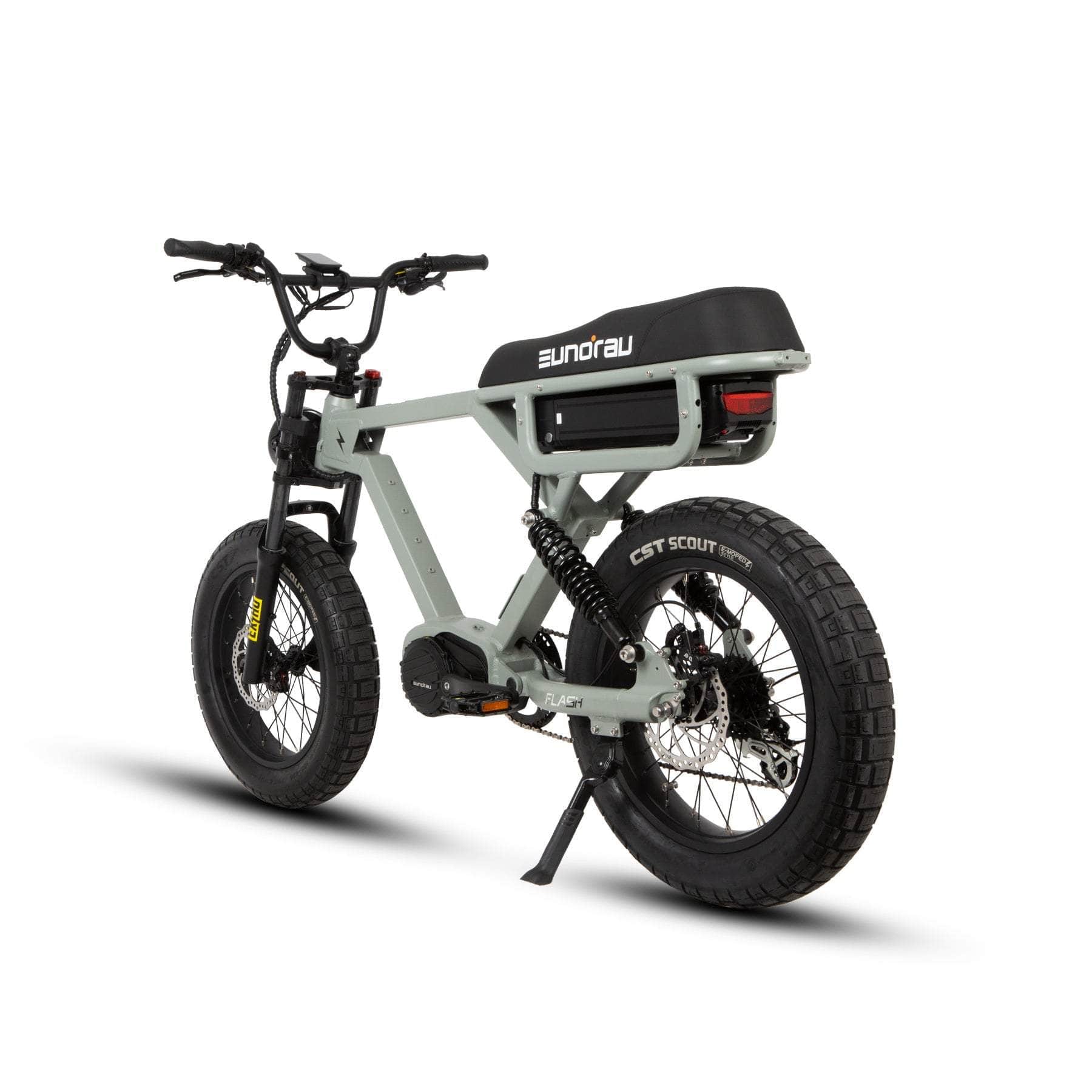 EUNORAU FLASH Electric Bike - 52V 16Ah 750-1000W, Full Suspension, Range up to 220 miles!, Max Capacity 440lbs - 100% Financing Available!