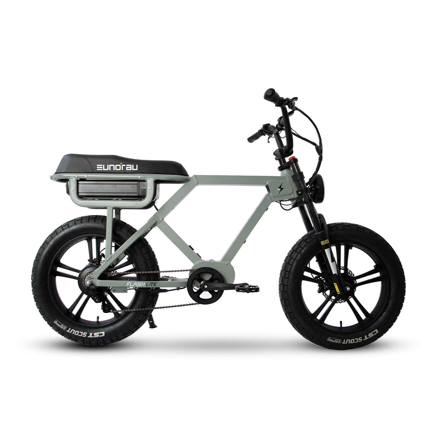 EUNORAU FLASH Electric Bike - 52V 16Ah 750-1000W, Full Suspension, Range up to 220 miles!, Max Capacity 440lbs - 100% Financing Available!
