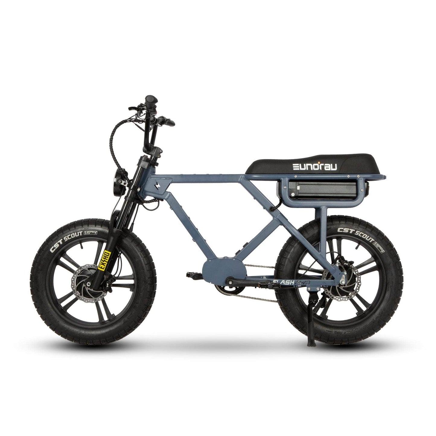 EUNORAU FLASH Electric Bike - 52V 16Ah 750-1000W, Full Suspension, Range up to 220 miles!, Max Capacity 440lbs - 100% Financing Available!