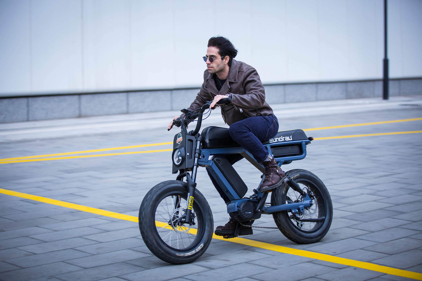 EUNORAU FLASH Electric Bike - 52V 16Ah 750-1000W, Full Suspension, Range up to 220 miles!, Max Capacity 440lbs - 100% Financing Available!
