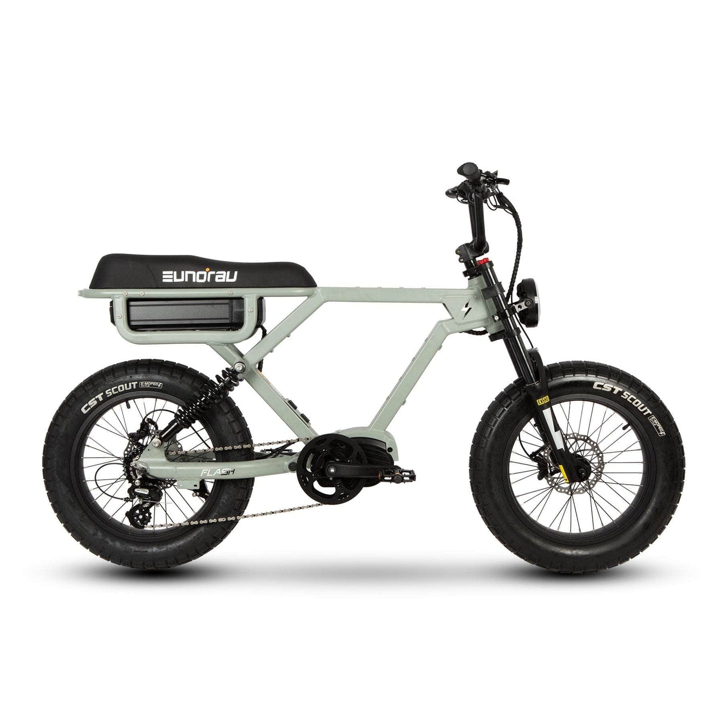 EUNORAU FLASH Electric Bike - 52V 16Ah 750-1000W, Full Suspension, Range up to 220 miles!, Max Capacity 440lbs - 100% Financing Available!